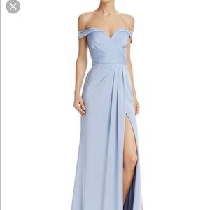 Faviana Couture Off-the-shoulder gown